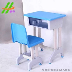 High Quality School desk Kids Plastic Table and Chairs school furniture desk