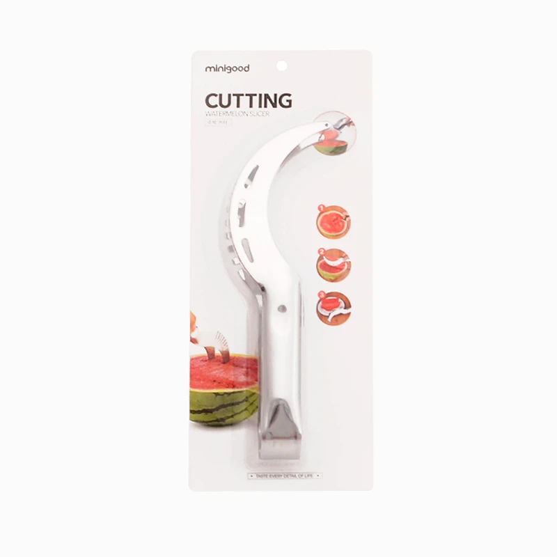 High Quality Stainless Steel Watermelon Slicer Fruit Cutter Durable Watermelon Cutter