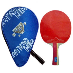High quality table tennis bat with three table tennis ball poplar wood pingpong /table tennis bat /racket /paddle