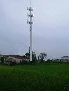 High Quality telecommunication Monopole Steel landscaping telecom Tower