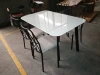 high quality tempered glass  dining room set
