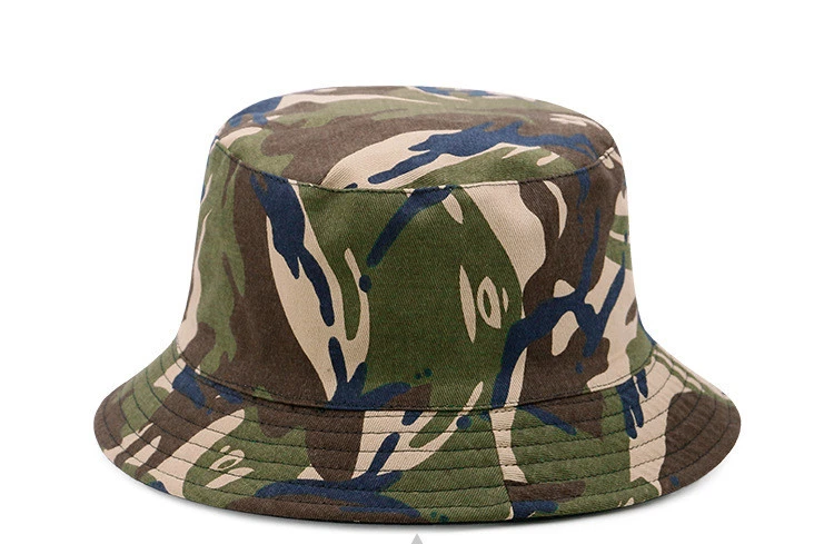 High Quality Unisex Adult Men Canvas Military Bucket Hat