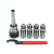 Import High Speed Solid Carbide Tool 4/2 Flutes 55/60HRC Solid Carbide Long Corner Radius Square End Mill Steel Endmill Custom Solid Milling Cutter from China