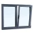 Import Hihaus new aluminum top hung vertical awning casement tilt n turn windows from China