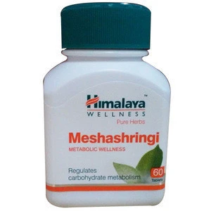 Himalaya Meshashringi Metabolic Wellness Regulates Carbohydrate - 60 Tablets/1 Bottle
