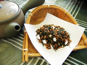 Hith grade genmaicha brown rice herbal health grain tea in bulk