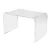 Import Home Decor U Shape Acrylic Furniture /Clear Acrylic Coffee Table from China