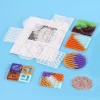 Home Decoration Handmade Crystal Coasters Casting Molds DIY Epoxy Resin Round Square Coaster Silicone Mould