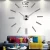Import Home Office Room Art Decor Modern Decal Wall Clock Large DIY Wall Clock 3d Mirror Wall Sticker Clock from China