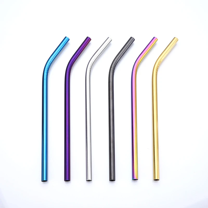 HOT 2020  bar accessories stainless steel drinking metal straw