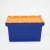 Import HOT heavy duty 40KG load plastic moving crates with foldable lids from China