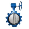 hot sale 12&quot; DN300 wafer soft seat resilient EPDM seat flange LUG butterfly valves price for water pipe