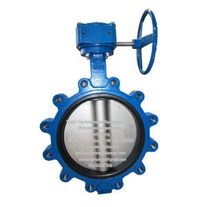 hot sale 12&quot; DN300 wafer soft seat resilient EPDM seat flange LUG butterfly valves price for water pipe
