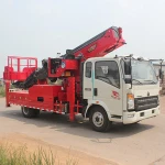 Hot sale 4x2 high lifting altitude aerial platform operation bucket truck