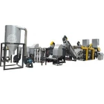 Hot Sale 500kg Plastic Bottle Chips Recycling Machine For Washing
