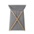 Import Hot Sale Bamboo X Frame Laundry Hamper with Cotton Canvas Liner from China