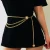 Hot sale can be customized women&#x27;s gifts sexy pants abdomen chain gold belt, waist chain jewelry 110cm waist belt chain