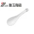 Import Hot sale      ceramic bone white  dinnerware sets small soup ladle  factory directly from China