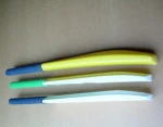 Hot sale cheap price custom logo wood thick edge tennis ball cricket bat in different grips for sale made in china