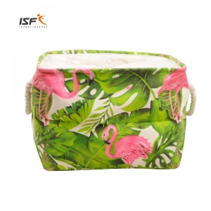Hot Sale Collapsible Colorful Organizer Storage Basket Clothes Toy Storage Box
