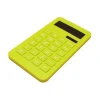 Hot Sale Colorful Solar Energy Mini handheld ultra-thin Card portable calculator/10 Digits Pocket Calculator