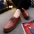 Import hot sale cow leather upper  rubber outsole not grind feet men genuine leather dress men office leather shoes from China