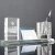 Import Hot sale crystal glass office stationery table set from China