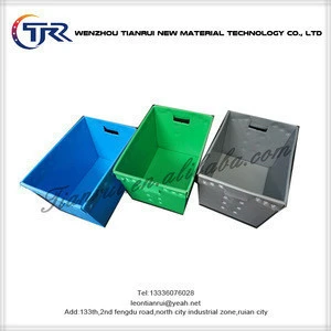 Hot sale heavy duty plastic corrugated storage box,commercial mailbox for sale