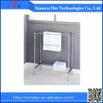 hot sale metal wall mounted hotel style bathroom vertical heated ladder towel rack