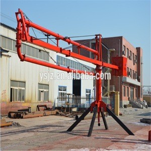 Hot sale of Mobile concrete placing boom/concrete spreader/placer boom with hydraulic 13m 15m 17m 18m