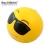 Import Hot Sale PVC Emoji Mini Inflatable Beach Ball For Playing from China