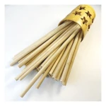 Hot sale reusable stainless steel straw cleaning brush for bamboo straw cleaners