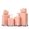 Hot Sale Travel Suitcases Set Abs Luggage Bags Wheels Travel Style Trolley Bag Carry On Luggage