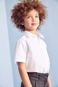 Hot Sale White School Uniforms Design with Pictures