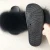 Import Hot sales Plus size sandals Soft Fox Fur Slippers Women Real Fur Slides from China
