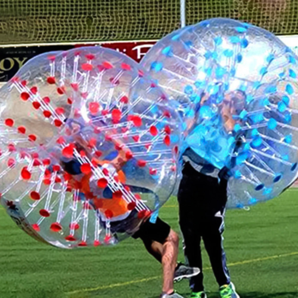 Hot Selling Adult Tpu / PVC Body Zorb Bumper Ball Suit Inflatable Bubble Football Soccer Ball