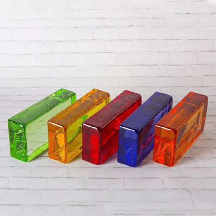 Hot selling construction real estate craft glass block with hole glass block bricks 12 x 12