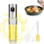 Import Hot Selling Kitchen Cooking Baking BBQ Grilling 4 IN 1 Dispenser Mister And Vinegar 100ml Glass Bottle Olive Oil Sprayer Set from China