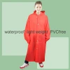 Hot Selling Top Quality PEVA Fabric cheap raincoat for Promotional Gift