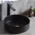 Import Hot selling white color countertop ceramic wash basin from China