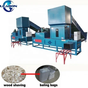 Hot Selling Wood Wools Baler Manufacturer Automatic Wood Sawdust/Shaving/Rice Husk Baler Machine