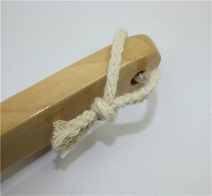 Hot selling wooden natural bristle back wash brush with massage bead