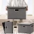 Import Household Items High Quality Foldable  Fabric Storage Boxes Bins With Lid For Dress Clothes Toy  storage from China