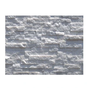 HS-ZT003 natural stone walls/white stone/white quartz wall cladding stone