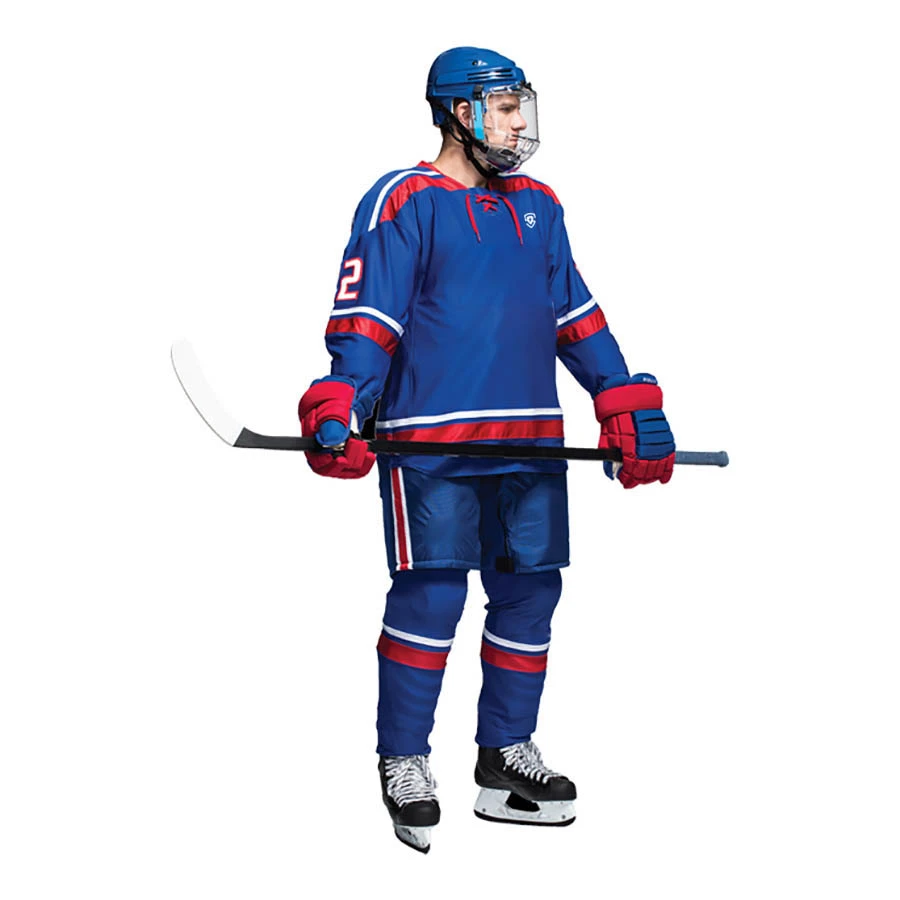 Ice hockey uniform custom ice hockey sublimation hockey uniform Black and Brown