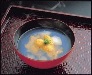 ICHIGONI : Soup of sea urchin and abalone(Canned seafood)