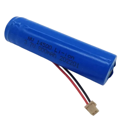 icr14500 1s1p 3.7v 800mAh lithium ion rechargeable battery pack aa