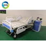 IN-8321  Medical 3 Function Electric hospital bed with side rails