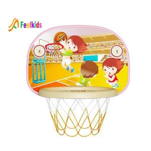 indoor baby furniture high quality PE basketball hoop for kids