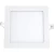 Import Indoor Lighting Square Recessed Led Panel Light Ceiling Ultra Slim Downlight SMD2835 No Flickering 3w 4w 6w 9w 12w 15w 18w 24w from China